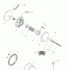 Grand Touring 380 F/550 F 05- drive pulley (377)