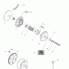 Grand Touring 380 F/550 F 05- drive pulley (552)