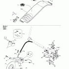 Grand Touring 380 F/550 F 06- hydraulic brake and belt guard (552)