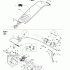 Grand Touring 380 F/550 F 06- mechanic brake and belt guard (377)