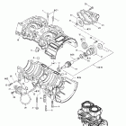Grand Touring SE 800 SDI Картер , водяной и масляный насос