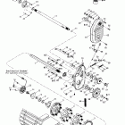 Grand Touring SE 800 SDI 05- chaincase and countershaft