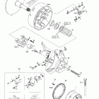 Grand Touring 380 F/500 F 05- drive pulley (503)