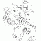 MX Z 380 F/500 F 01- crankshaft (377)