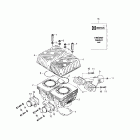 MX Z 380 F/500 F Цилиндр, выпускной коллектор (503)