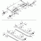 MX Z 380 F/500 F Задняя подвеска