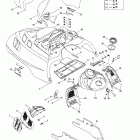 MX Z 380 F/500 F Капот и передняя консоль