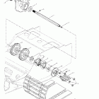 MX Z 440 F/500 F Привод трака и трак
