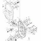 Formula Deluxe 500 LC 05- chaincase (formula 500 lc)