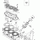 Grand Touring SE Millennium Edition Цилиндр, выпускной коллектор (809)