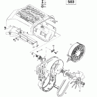 Skandic Wide Track LC 01- cooling system  fan (503)