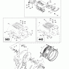 Touring E 01- cooling system and fan (443, 503)