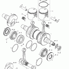 Formula S Коленчатый вал и поршни (503)