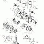 Grand Touring 700 Коленчатый вал и поршень (809)