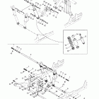 MX Z X 400 LC 08- front arm, rear suspension (mx z x 440 lc)