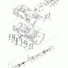Formula 583 Deluxe Картер, пластинчатый клапан, водяной насоси (494)