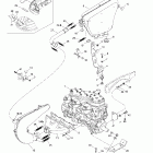 Formula III 600 LT 01- engine support and muffler (699)
