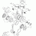 Formula S Electric Коленвал и поршни