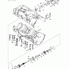 Skandic Wide Track LC Картер, пластинчатый клапан, водяной насоси (494)