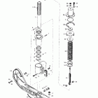 Skandic Wide Track LC 07- front suspension and ski 2
