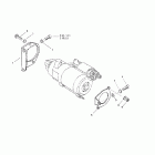 Touring LE 04- electric starter bracket