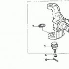 TRX300 300 knuckle