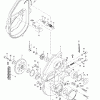 MX Z 440 F/Z 583/Z 670 1997 Картер трансмиссии