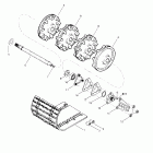 MX Z 440 F/Z 583/Z 670 1997 Привод трака и трак