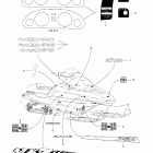 MX Z 440 F/Z 583/Z 670 1997 Наклейки