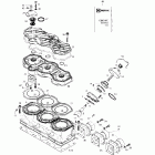 Formula III LT 01- cylinder, exhaust manifold (599)