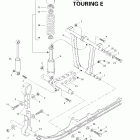 Touring LE 08- front arm, rear suspension 121
