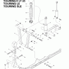 Touring LE 08- front arm, rear suspension 136