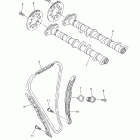 RS VECTOR GT RS90GTZL/RS90GTZR/RS90GTZW Распредвал и цепь ГРМ