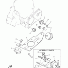 BRAVO T BR250TZ Крепление двигателя