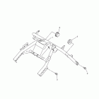 PHAZER MTX PZ50MTZO/PZ50MTZB Кронштейн крепления (паук рулевой)