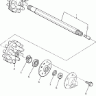 BRAVO T BR250TX Привод трака 1