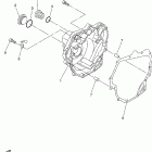 RS VECTOR -RS90RXB/RS90GTXL Крышка картера двигателя