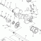 RS VECTOR -RS90RXB/RS90GTXL Коленчатый вал и Поршень