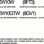 ATTAK RXW10GTW/RXW10W Модель
