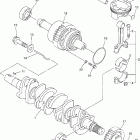 ATTAK RXW10GTW/RXW10W Коленчатый вал и Поршень