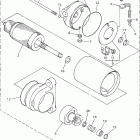 SX Viper S Alternate starter motor assy