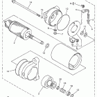 SX 600R Alternate starting motor