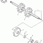 SRX700F/SRX700SF Привод трака 1