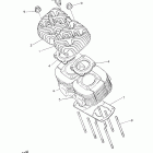 ENTICER II ET410TRF ГОЛОВКА ЦИЛИНДРА