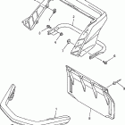 SRX700 OHLINS-SRX700SC/SRX700C Бампер, Багажник. Брызговик
