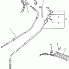 SRX700 OHLINS-SRX700SC/SRX700C Трос управления