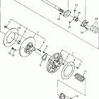 SRX700 OHLINS-SRX700SC/SRX700C Вторичный вал