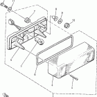 SRX700 OHLINS-SRX700SC/SRX700C Задний фонарь