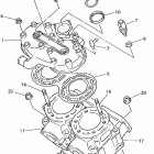 VMAX 500 DELUXE-VX500ERC/VT500C ГОЛОВКА ЦИЛИНДРА