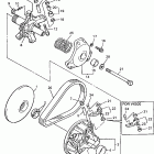 VMAX 600 XTR (ELEC START+REVERSE)-VX500XTRB/VX600XTRB Вариатор